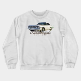 1960 Chevrolet Impala 2 Door Hardtop Crewneck Sweatshirt